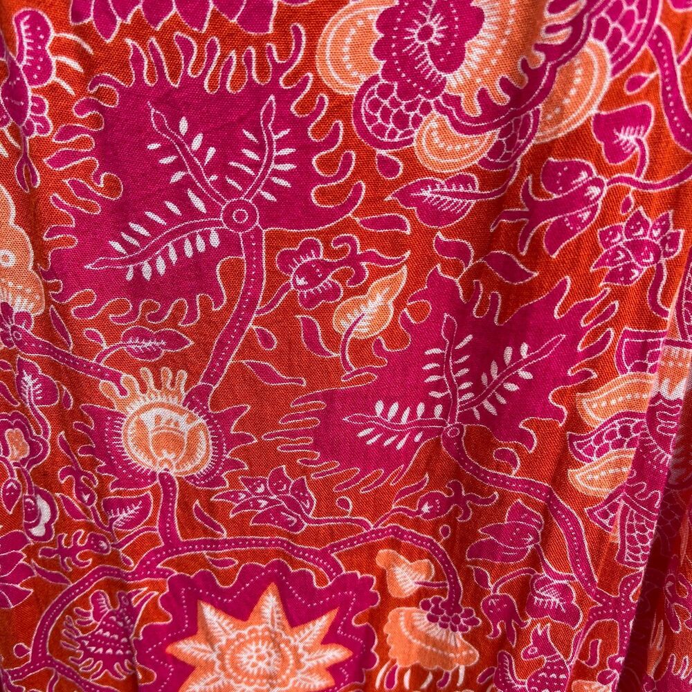 Maxi Dress house of Harlow 1960 Sz XS print resortwear boho bohemian - Picture 3 of 9